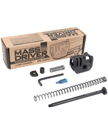 Strike Industries G5MDCOMPC Mass Driver Compensator Black for Glock 19 Gen 5