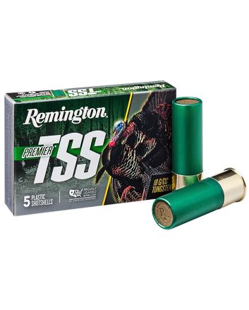 Remington Ammunition 28043 Premier TSS Turkey 12 Gauge 3" 1 3/4 oz Tungsten 7 Shot 5 Per Box/ 10 Cs