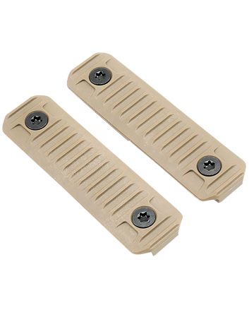 Strike Industries AR-CM-COVER-L-FDE Cable Management Cover Long 3.14"L Flat Dark Earth Polymer for M-Lok