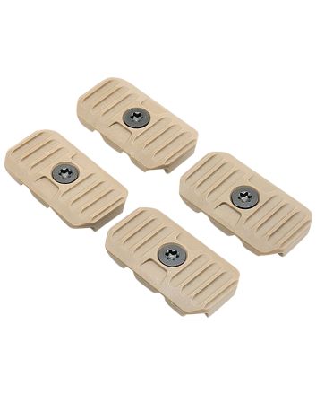 Strike Industries AR-CM-COVER-S-FDE Cable Management Cover Short 1.57"L Flat Dark Earth Polymer for M-Lok