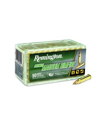 Remington Ammunition 20023 Magnum Rimfire17HMR 17gr Jacketed Hollow Point 50 Per Box/40 Case