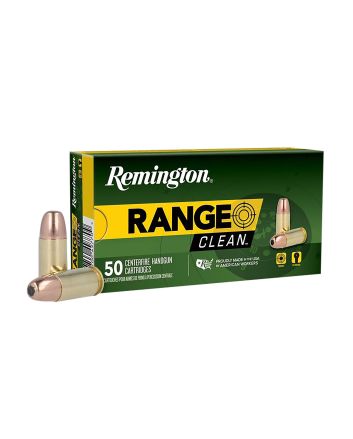 Remington Ammunition 27681 Range9mmLuger 115gr Flat Nose Enclosed Base 50 Per Box/10 Case