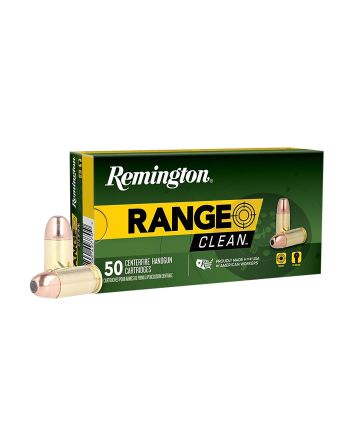 Remington Ammunition 27683 Range Clean 380ACP 95gr Flat Nose Enclosed Base 50 Per Box/10 Case
