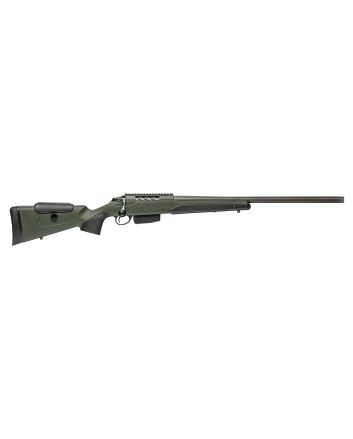 Tikka JRTXRSV331R10 T3x Super Varmint 300 Win Mag 5+1 23.70" Barrel, Tungsten Cerakote Metal Finish, Black Webbed Green Roughtech Stock