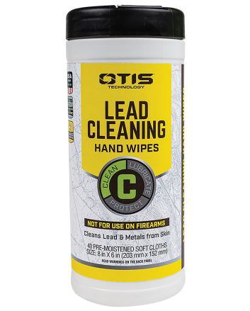 Otis FG40CLRW Lead Cleaning Hand Wipes Cleans Lead &amp; Metals from Skin 40 Count Can