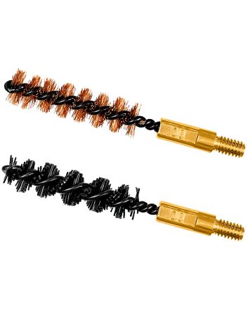 Otis FG330NB Bore Brush Set7.62mm/30-06/30-30/308/300 Cal 8-32" Thread 2" Long Bronze/Nylon Bristles 2 Per Pkg