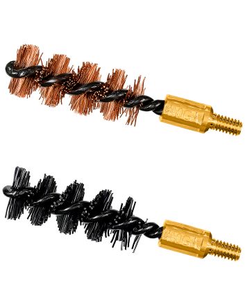 Otis FG541NB Bore Brush Set410 Gauge Shotgun Firearm 8-32" Thread 2" Long Bronze/Nylon Bristles 2 Per Pkg