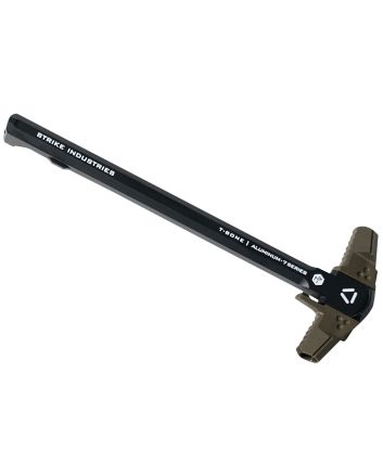 Strike Industries AR-TBCH-223-BK-OD T-Bone Charging Handle .223/5.56x45mm Nato OD Green Polymer Handles Aluminum Shaft for AR-15