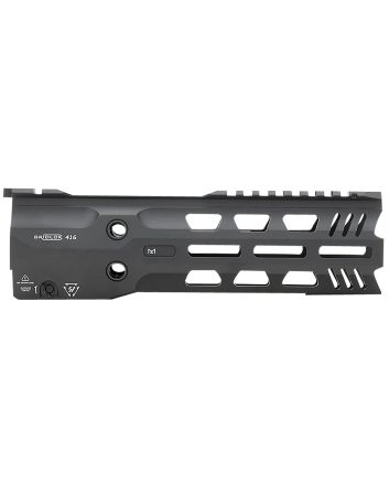 Strike Industries GRIDLOK416L9 GridLok Lightspeed With Quick Detach System 9"L 1.57"D M-LOK Black Aluminum for HK 416, HK MR556, M27 IAR