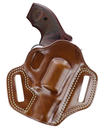 Galco CM312 Combat MasterOWB Tan Leather Belt Slide Fits Kimber K6S Right Hand