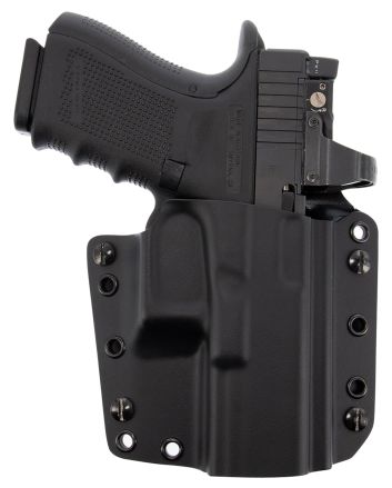 Galco CVS212RB CorvusIWB/OWB Black Kydex Belt Loop Fits 5" 1911 Right Hand