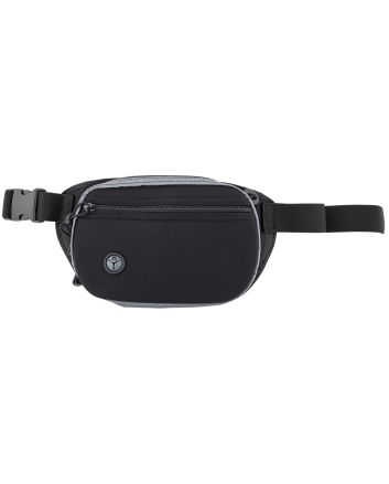 Galco FTPRGBC Fastrax PAC Waistpack Size Compact Black/Gray Neoprene Compatible w/Glock 32/Kahr CW Belt Up to 50" Wide Ambidextrous