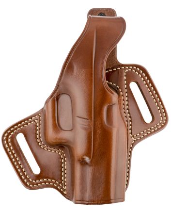 Galco FL226 FletchOWB Tan Leather Belt Slide Compatible w/Glock 19 Gen1-5/19X/23 Gen2-5/32/45 Belt Up to 1.75" Wide Right Hand