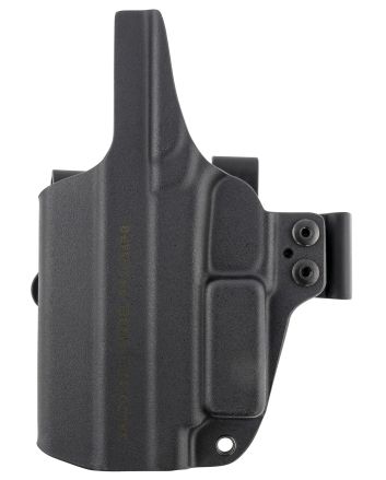 Galco PA2834RB Paragon 2.0 IWB Black Kydex Compatible w/Glock 48/48 MOS UniClip Mount Right Hand
