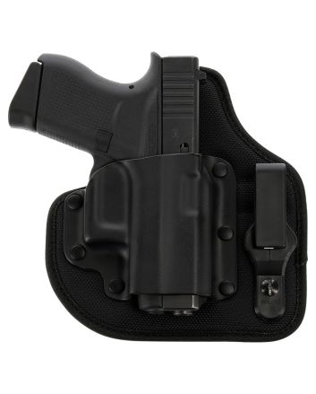 Galco QTC800RB QuickTuk Cloud IWB Black Kydex/Nylon Compatible w/ Glock 43/SpringfieldHellcat/ S&amp;W M&amp;P Shield EZ UniClip Mount Right Hand