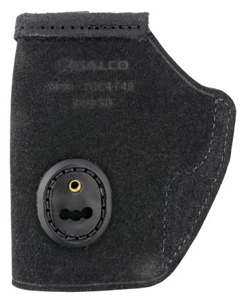 Galco TUC474B Tuck-N-Go 2.0 IWB Black Leather UniClip/Stealth Clip Fits S&amp;W M&amp;P 2.0 Compact/2.0 Subcompact/Savage Stance Ambidextrous