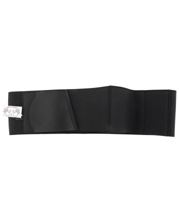 Galco UWBKMED2 UnderWraps 2.0 Black Medium Leather/Nylon Handgun