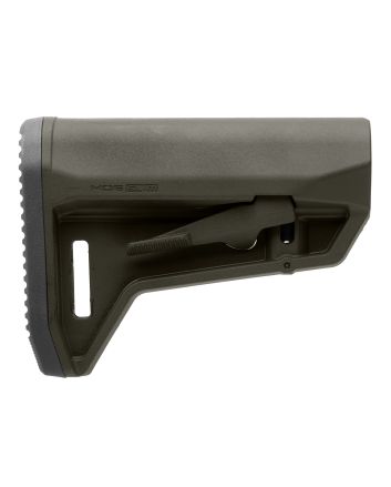 Magpul MAG1242-ODG MOE SL-M Carbine Stock OD Green Synthetic for Mil-Spec AR-Platform