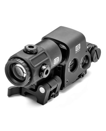 Eotech HHSVI HHS VI EXPS &amp; G43 Magnifier Matte Black 1x/3x 1.20" x 0.85"1 MOA Red Dot/68 MOA Ring