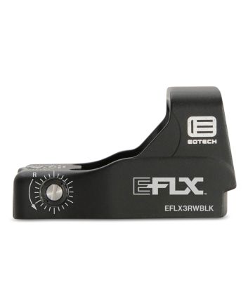 Eotech EFLX3RWBLK EFLX Mini Reflex SightMatte Black 1 x 3 MOA Red Dot