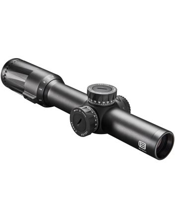Eotech VDU16FFSR2G Vudu FFP Black Hardcoat Anodized 1-6x 24mm 30mm Tube Illuminated Green SR2-MOA Reticle Features Throw Lever