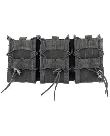 High Speed Gear 45TA00BK TACO Shingle Mag Pouch Triple Black Nylon MOLLE Compatible w/ Rifle