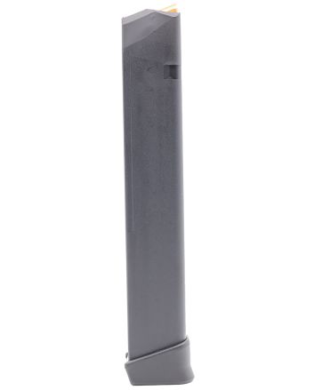 Glock 65971 G17/3433rd Extended 9mm Luger Black Polymer