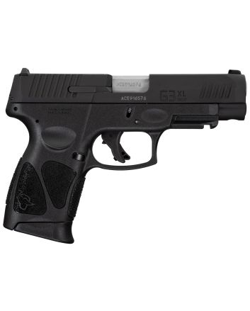 Taurus 1G3XLSR9041 G3XLCompact Frame 9mm Luger 12+1 4" Matte Stainless Steel Barrel, Matte Black Tenifer Serrated Steel Slide, Black Polymer Frame w/Picatinny Rail, Black Polymer Grip, Right Hand