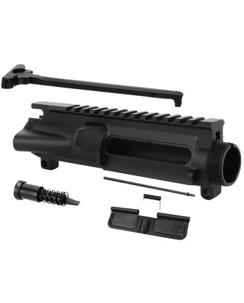 TacFire UP01C2 Stripped Upper Receiver5.56x45mm NATO Black Anodized for AR-15