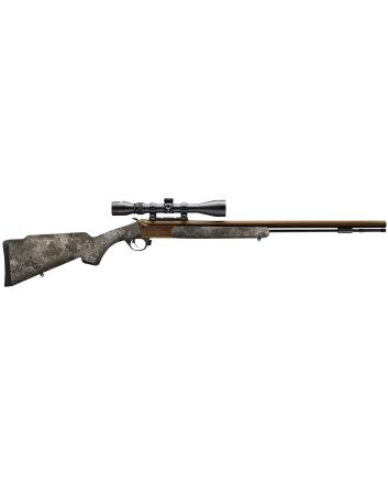 Traditions CR5848804425 NitroFire VAPR w/Scope 50 Cal 209 Primer 26" Burnt Bronze Cerakote Fluted &amp; Tapered Barrel, Drilled &amp; Tapped Receiver, Veil Wideland Fixed Synthetic Stock, 3-9x40mm Duplex