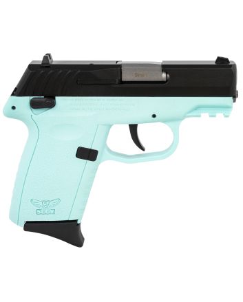 SCCY Industries CPX1CBSBG3 CPX-1 Gen3 9mm Luger 10+1 3.10" SCCY Blue Polymer w/Picatinny Rail Serrated Black Nitride SS Slide SCCY Blue Polymer Grip