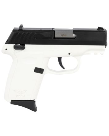 SCCY Industries CPX1CBWTG3 CPX-1 Gen3 9mm Luger 10+1 3.10" White Polymer w/Picatinny Rail Serrated SS Slide White Polymer Grip