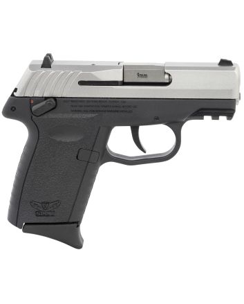SCCY Industries CPX1TTBKG3 CPX-1 Gen3 9mm Luger 10+1 3.10" Black Polymer w/Picatinny Rail Serrated SS Slide Black Polymer Grip