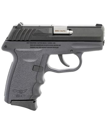 SCCY CPX-3CBBK380 3.110R NSBLK/BLK
