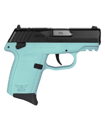 SCCY Industries CPX1CBSBRDRG3 CPX-1 Gen3 RDR 9mm Luger 10+1 3.10" SCCY Blue Polymer w/Picatinny Rail Serrated Black Nitride SS Slide SCCY Blue Polymer Grip