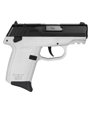 SCCY Industries CPX1CBWTRDRG3 CPX-1 Gen3 RDR 9mm Luger 10+1 3.10" White Polymer w/Picatinny Rail Serrated Black Nitride SS Slide White Polymer Grip