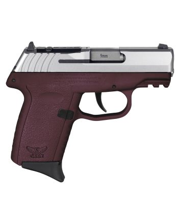SCCY Industries CPX2TTCRRDRG3 CPX-2 Gen3 RD 9mm Luger 10+1 3.10" Crimson Red Polymer w/Picatinny Rail Serrated Stainless Steel Slide Crimson Red Polymer Grip