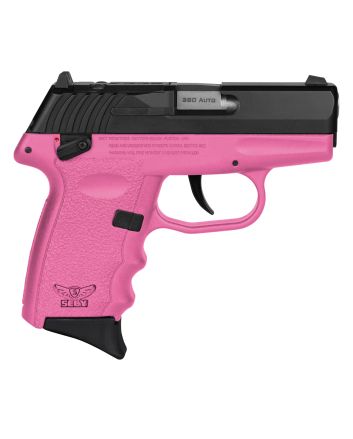SCCY Industries CPX4CBPKRDRG3 CPX-4 RD 380 ACP 10+1 2.96" Pink Polymer/Serrated Black Nitride Stainless Steel Slide/Finger Grooved Pink Polymer Grip