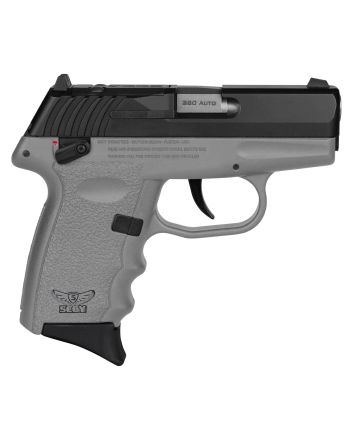 SCCY Industries CPX4CBSGRDRG3 CPX-4 RD 380 ACP 10+1 2.96" Sniper Gray Polymer/Serrated Black Nitride Stainless Steel Slide/Finger Grooved Sniper Gray Polymer Grip