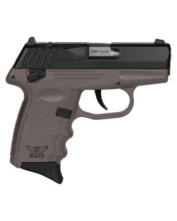 SCCY Industries CPX4CBDERDRG3 CPX-4 RD 380 ACP 10+1 2.96" Flat Dark Earth Polymer/Serrated Black Nitride Stainless Steel Slide/Finger Grooved Flat Dark Earth Polymer Grip