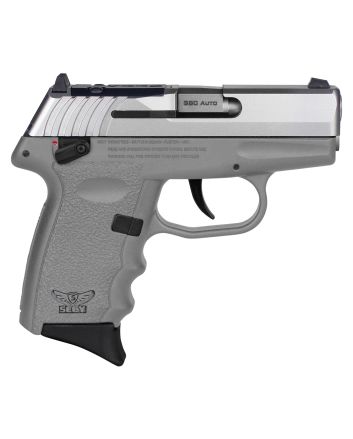 SCCY Industries CPX4TTSGRDRG3 CPX-4 RD 380 ACP 10+1 2.96" Sniper Gray Polymer/Serrated Stainless Steel Slide/Finger Grooved Sniper Gray Polymer Grip