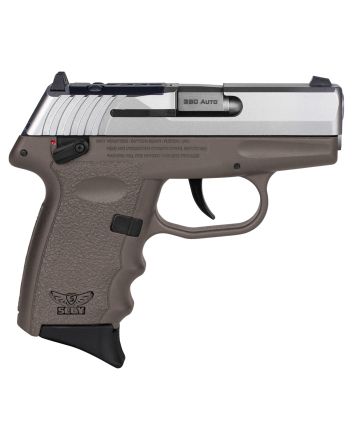 SCCY Industries CPX4TTDERDRG3 CPX-4 RD 380 ACP 10+1 2.96" Flat Dark Earth Polymer/Serrated Stainless Steel Slide/Finger Grooved Flat Dark Earth Polymer Grip