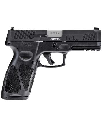 Taurus 1G3B94117 G39mm Luger 17+1 4" Barrel, Black Finish Picatinny Rail Frame, Serrated Matte Black Tenifer Steel Slide, Polymer Grip Includes 2 Mags