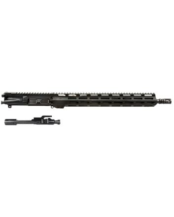 Aim Sports AR5CUB3 Complete Upper Assembly5.56x45mm NATO 16" Black Nitride Barrel 7075-T6 Aluminum Black Hard Coat Anodized Receiver 15" M-LOK Free-Float Handguard for AR-15