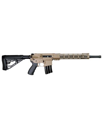 Alexander ArmsTactical50 Beowulf 7+1 18" Black Fluted/Threaded Barrel, Flat Dark Earth Cerakote Picatinny Rail Aluminum Receiver, M-LOK Handguard, Black Synthetic B5 Bravo Stock, Black A2 Grip
