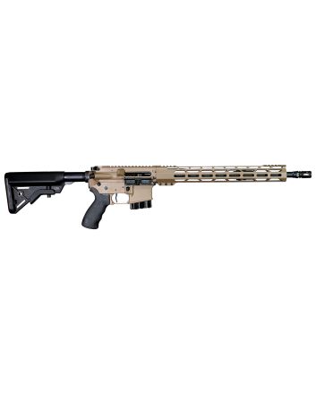 Alexander Arms RTA65DE Tactical6.5 Grendel 10+1 16" Black Threaded Barrel, Flat Dark Earth Cerakote Picatinny Rail Aluminum Receiver, M-LOK Handguard, Black Synthetic B5 Bravo Stock, Black A2 Grip