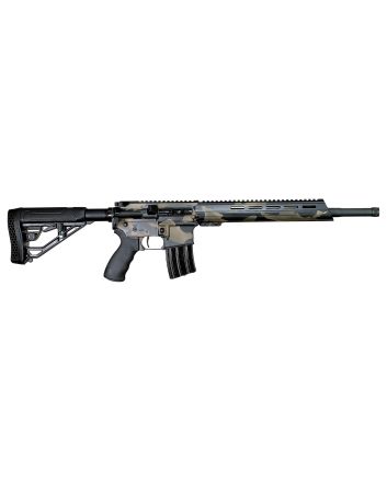 Alexander Arms RBH50FW Hunter50 Beowulf7+1 16" Barrel, Forest Woodlands Camo, Black EFX Stock, Finger Grooved Black Polymer Grip, Optics Ready