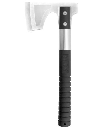 S.O.G SOGCH1001C Camp3.10" Blade Stainless Steel Blade Black GRN Handle 11.50" Long Hatchet
