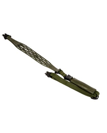 Limbsaver 12192 Kodiak-Air Sling OD Green NAVCOM Rubber w/ 2" W &amp; Adjustable Design for Rifles