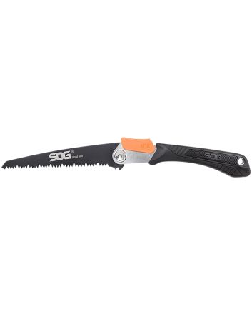 S.O.G SOGF10NCP Wood SawFolding Saw 8.25" Black High Carbon Steel Blade Black GRN Handle 17.25" Long